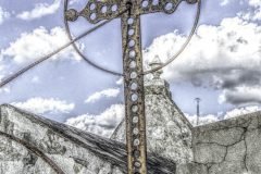 Iron Cross Tomb in Greenwood Cemetery, New Orleans