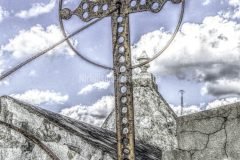 Iron Cross Tomb in Greenwood Cemetery, New Orleans