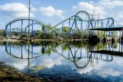 Abandoned Jazzland Rollercoaster