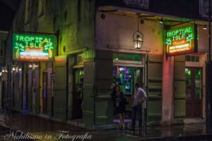 Tropical Isle at night in the French Quarter